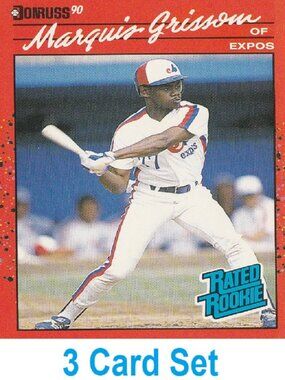 Marquis Grissom Baseball Card Collection